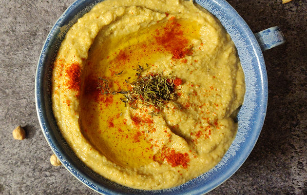 Paryushan Hummus Recipe: Jain and Vegan