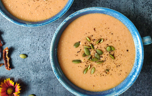 Raw Pumpkin Soup Recipe | Vegan | Gluten Free